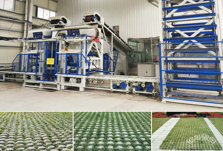 全自動水泥磚制磚機:生態(tài)建材的效果